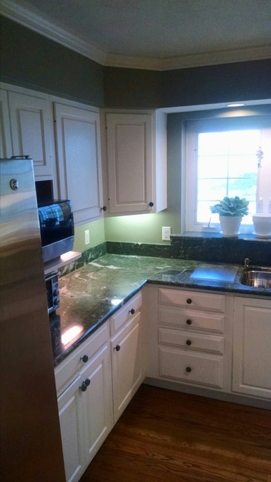 kitchen cabinet painting in brentwood
