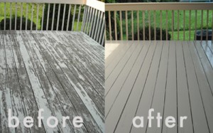 Refinish hotsell old deck