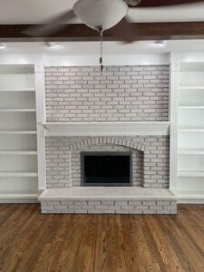 Our Process: Painting Stained Wood